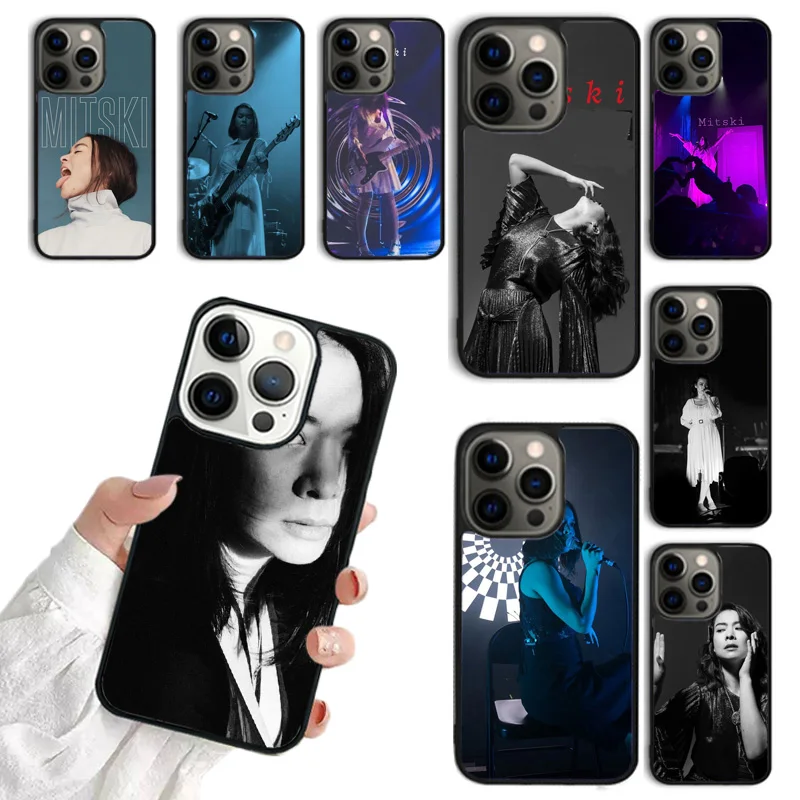 Singer Mitski Mobile Phone Cases Cover For iPhone 16 15 14 12 13 mini 11 Pro MAX apple 6 7 8 Plus SE2020 Coque