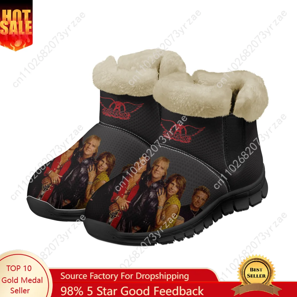 

Aerosmith Snow Boots Warm Boot Mens Womens Teentager Shoes High Quality Casual Lightweight Couple Sneakers Custom Sports Shoes