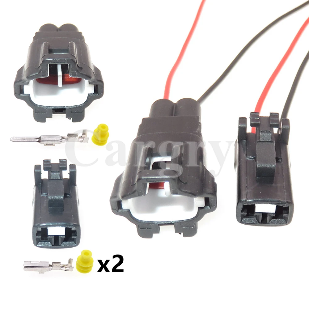 1 Set 2P MG651092-5 7283-7029-40 7282-7029-40 AC Assembly Car ABS Sensor Plug For KIA Hyundai Automotive Waterproof Socket