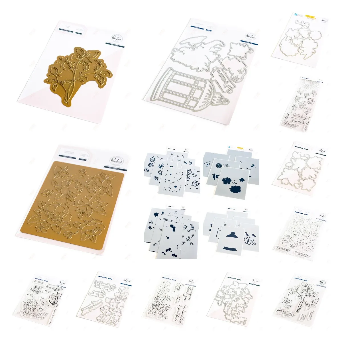 

Best Thing Sunshine on My Mind Dies Stencil Hot Foil Stamps DIY Scrapbooki Grateful Best Thing Peony