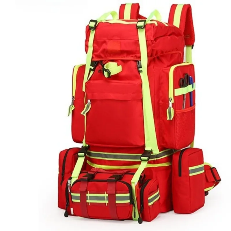 Waterproof Large Capacity Forest Firefighting Backpack Emergency Rescue Epidemic Prevention Mountaineering Backpack
