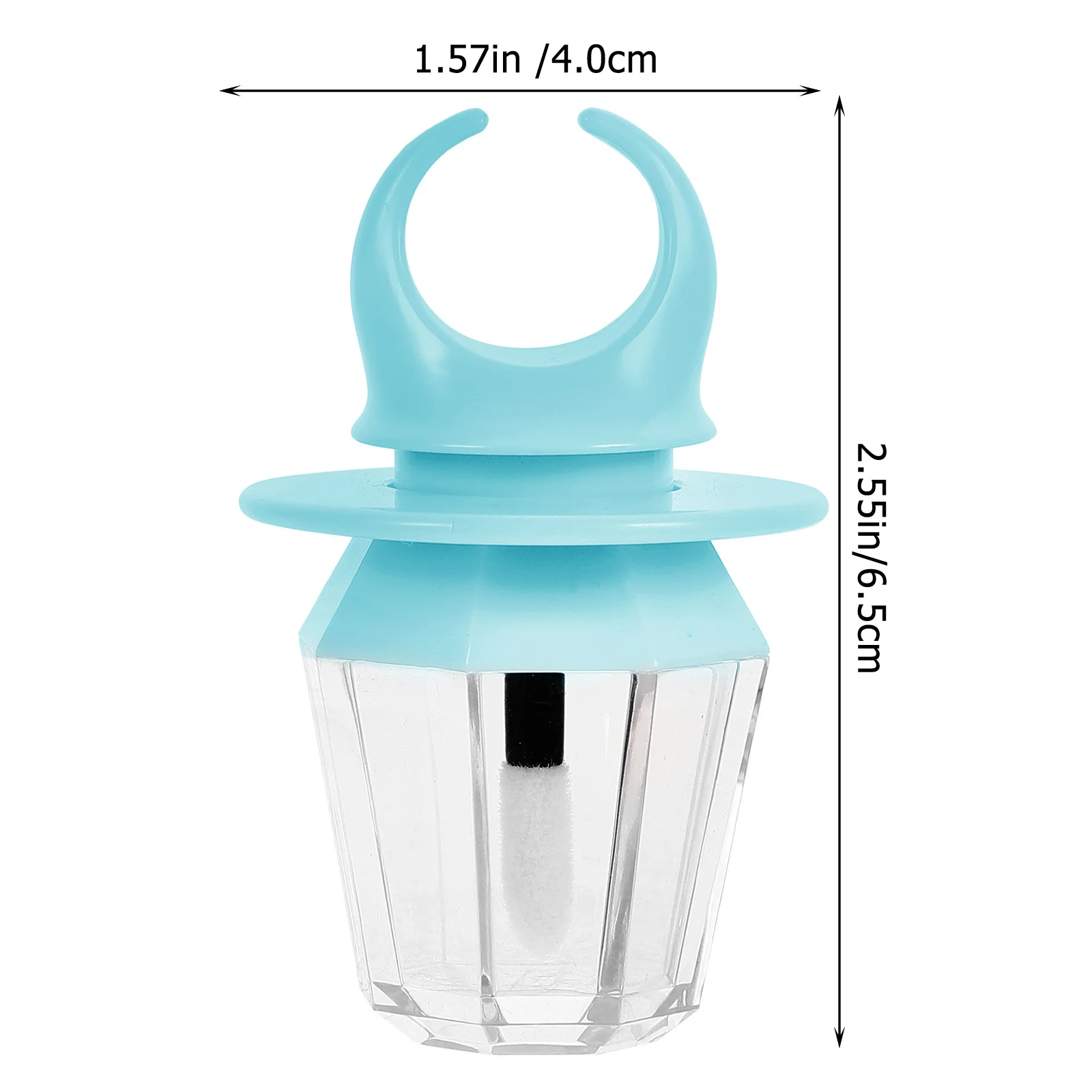 12 stuks lipglossbuizen lege doe-het-zelf-containers voor lippenbalsem crème opslag draagbare lichtgewicht plastic ringvormige make-uptool