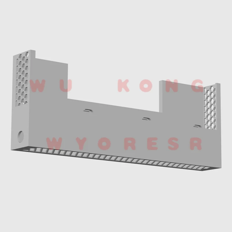 Wall Mount Frame for ZTE (AX3000/BE5100) Hollow Backplate Separates Slim Router From Wall Surface Creates Rear Air Gap To Speed