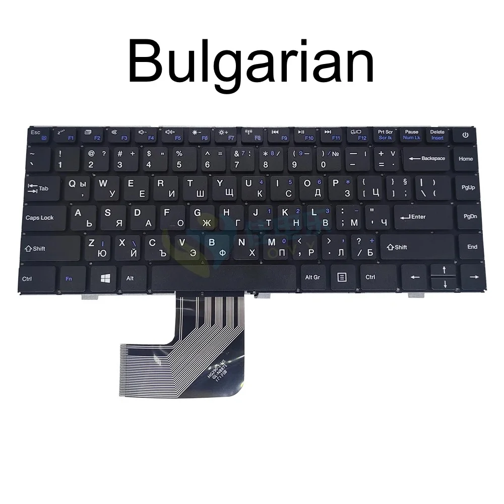 

US RU Spanish PT-PO Bulgarian Keyboard for DEXP Navis P100 Notebook DK290 342900009 PRIDE-K2938 YXT-NB93-52 Mb2904002 HG290-1-US