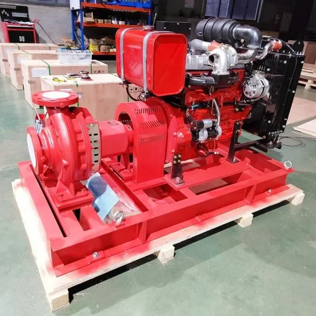 500gpm 750gpm 1000gpm 1250gpm Horizontal Fire Fighting System With Diesel Fire Pump Electric Fire Pump Jockey Pump Manufacturer