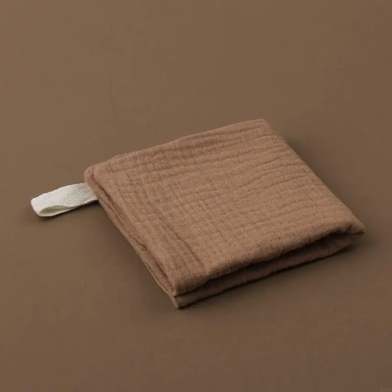 Y88D 4 Layer Baby Handkerchief Soft Absorbent Gauze Burp Cloth Kids Wipe Cloth Newborn Face Towel Bibs Feeding Bath Towel