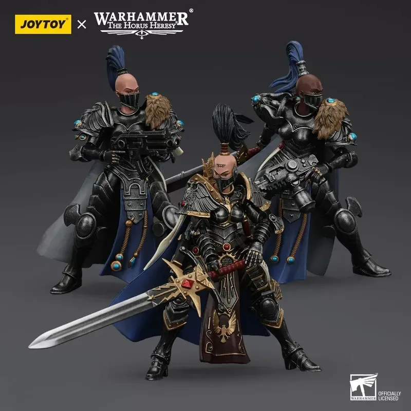 Offre spéciale JOYTOY Dark Source Horus Rebellion, Silent Nun Silver Lynx Backbone & Knight Commander Figurines de soldats 1:18