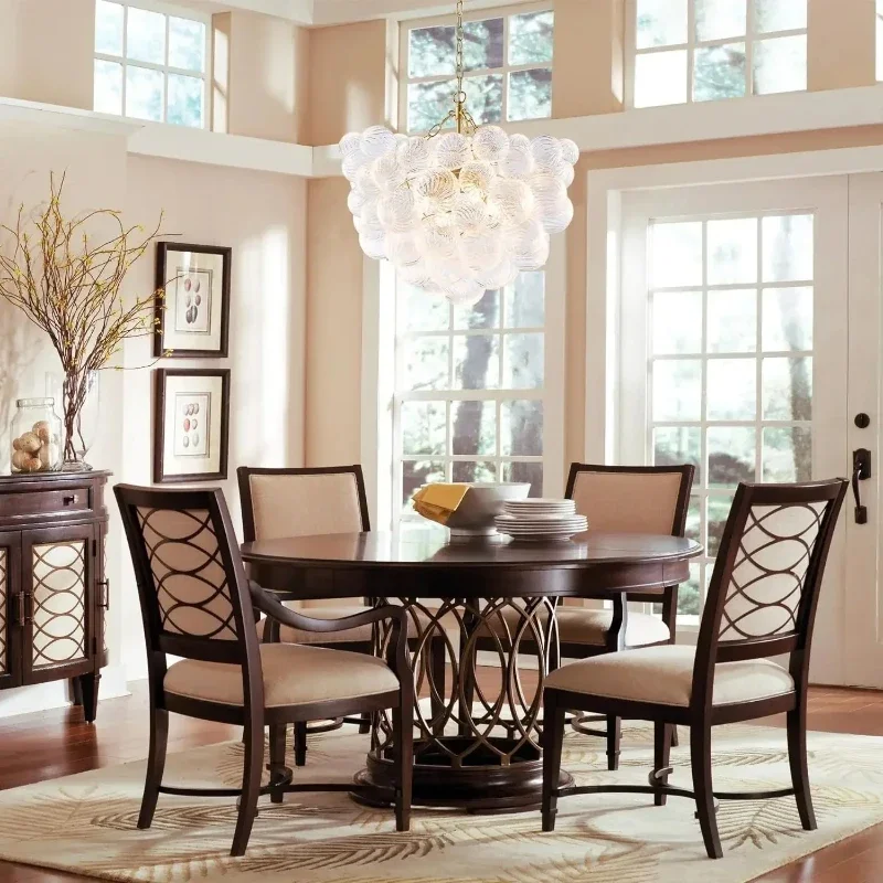 

Modern Modern Home Decoration French Pendant Lights Iron Glass Led Lamp Living Room Bedroom Lustre De Salon Ceiling Chandelier