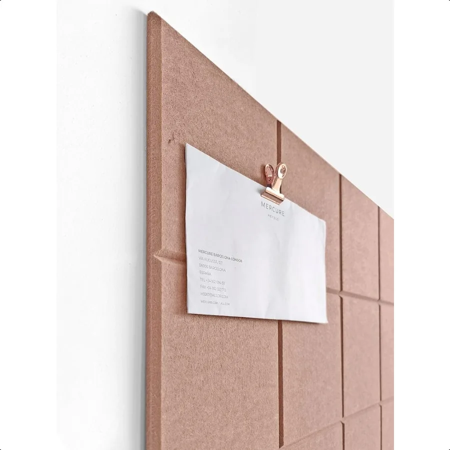 Cork Board 24 x36 Alternative 6 Pack Felt Wall Tiles with Safe Removable Adhesive Tabs Cork Boards for Walls Cork Board for Hom