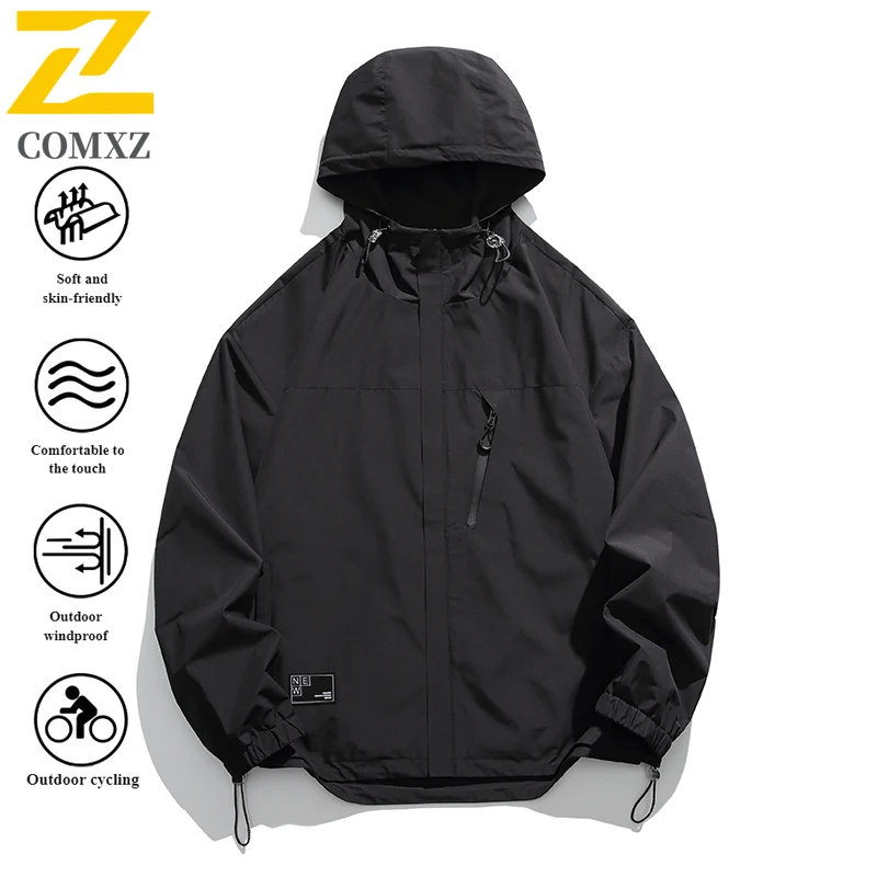 

COMXZ Mountain Trekking Jacket Waterproof Windproof Winter Hiking Coat Outdoor Climbing Gear 2025 StormShield NanoThermo
