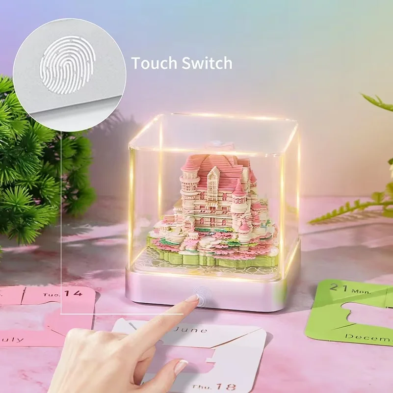 Desktop Calendar With LED Ligh - Lighting Christmas Decor recension och pris
