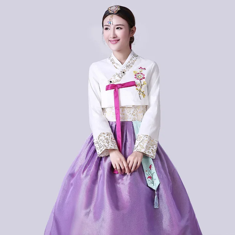 Korean Hanbok Dress for Women Ancient Traditional Stage Dance Costume Lady Palace Korea Wedding National Dance Clothes