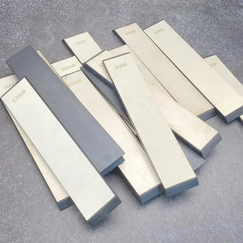 4PCs Professional sharpening of tools Non-slip base Large diamond sharpening stone specialized field kitchen knife sharpner Tool