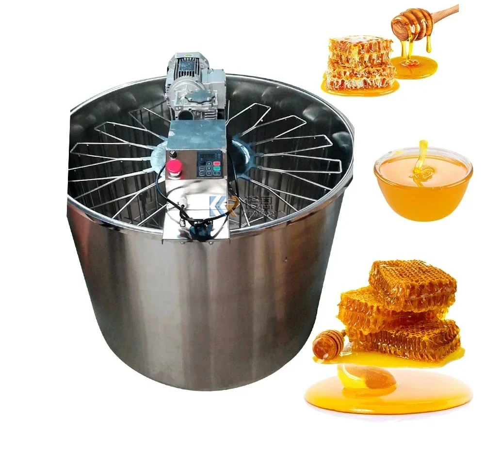 

Popular Apiculture Equipment 304 Stainless Steel Beekeeping 16 Frames Centrifugal Electric Honey Extractor