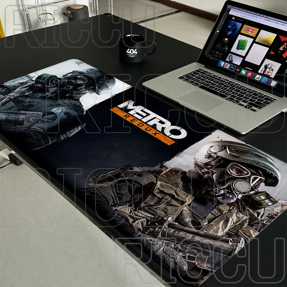 

XXL Horror game M-Metro 2033 Mouse Pad Large Gaming Pad Computer Gamer Keyboard MousePad expand Desk Mat PC accessories DeskMats