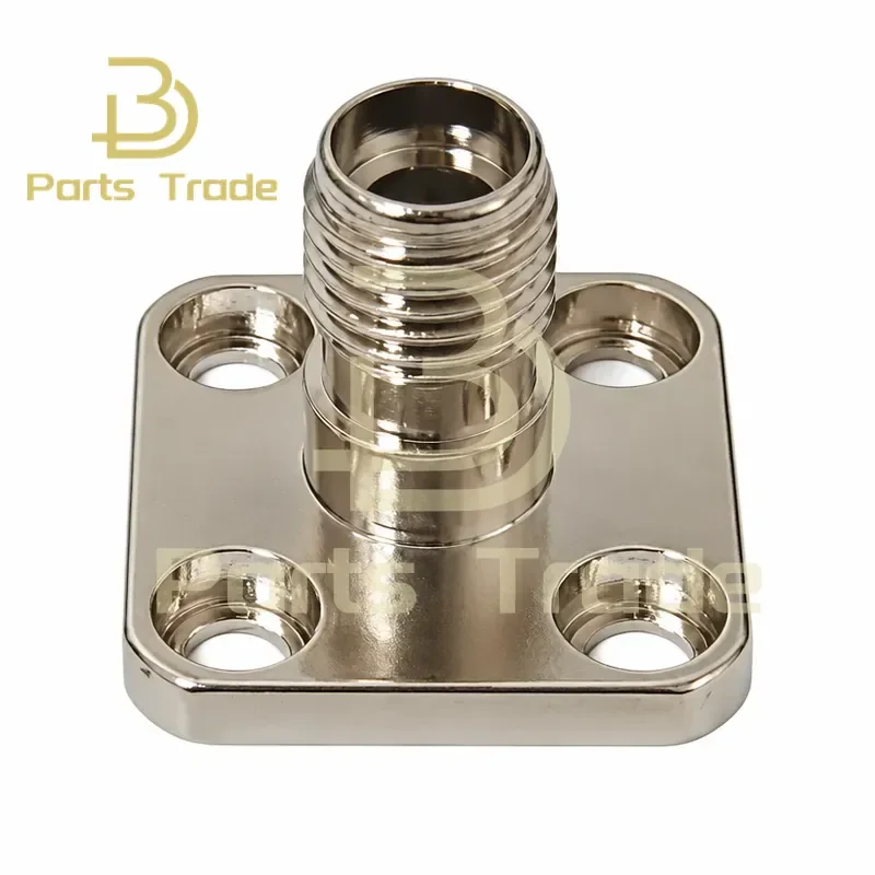 for SMA Fiber Interface Socket Female Head Flange SMA905 Fiber Base Optical Instrument Interface Connector Adapter