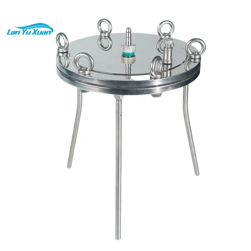 Laboratory 316 Stainless Steel Colander Plate single layer ink medium colander school lab equipment