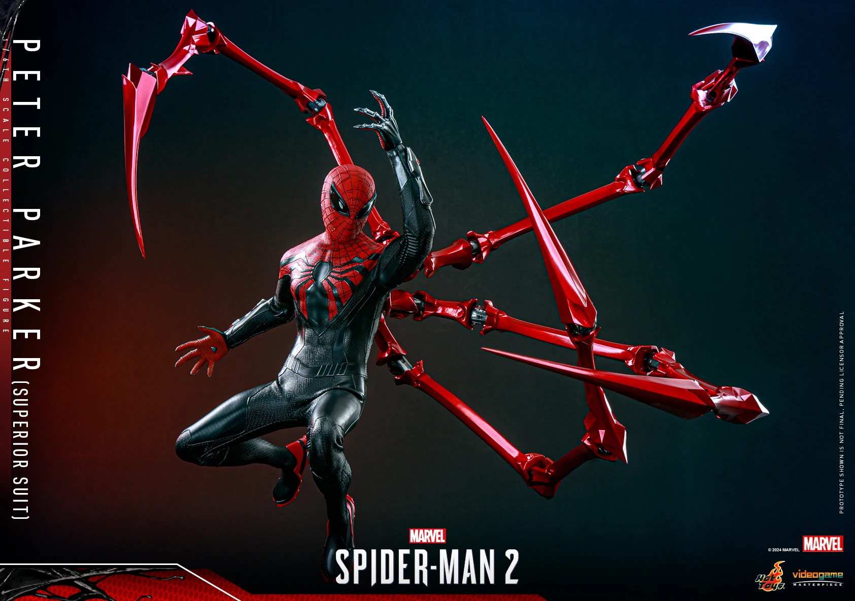 متوفر في المخزون HotToys VGM61 بيتر باركر بدلة متفوقة 1/6 أنيمي عمل الشكل لعبة هدية نموذج جمع الهوايات
