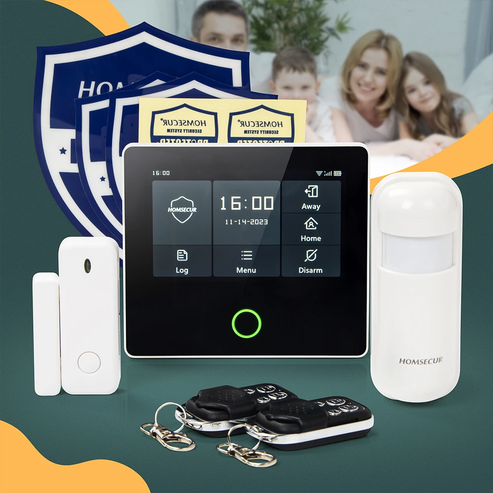 Tuya Smart 4G WiFi Alarm System | 4.3