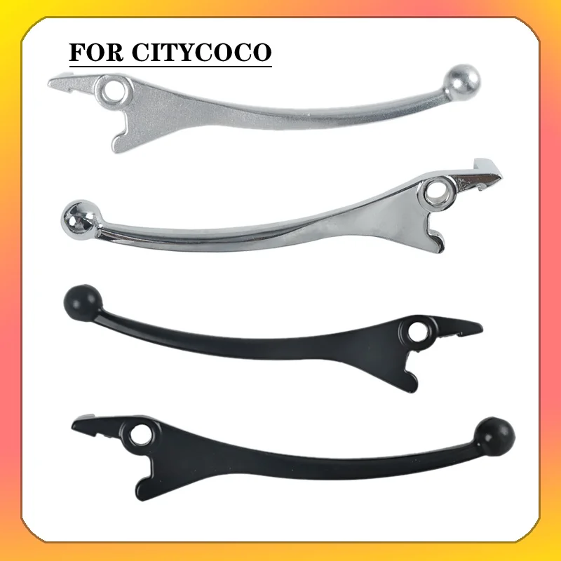 

Wholesale Black and Silver Brake Handles Left And Right Brake Handles Apply to Citycoco Modified Accessories parts