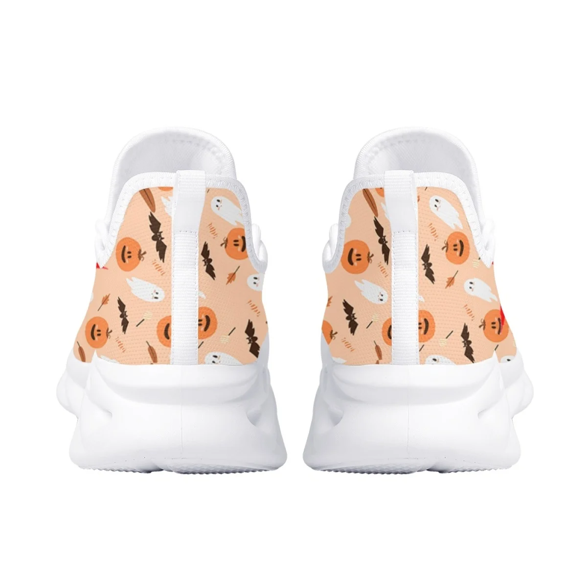INSTANTARTS Horror Movie Character Sneakers Trick or Treat Design Women's Running Shoes Wear Resistant Footwear Size 35-48 Flats