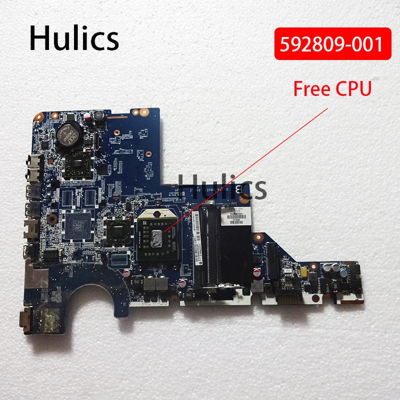 

Hulics Used 592809-001 For HP G62 CQ62 CQ42 G42 Motherboard DA0AX2MB6E0 DA0AX2MB6E1 DA0AX2MB6F0 DDR3 Maiboard