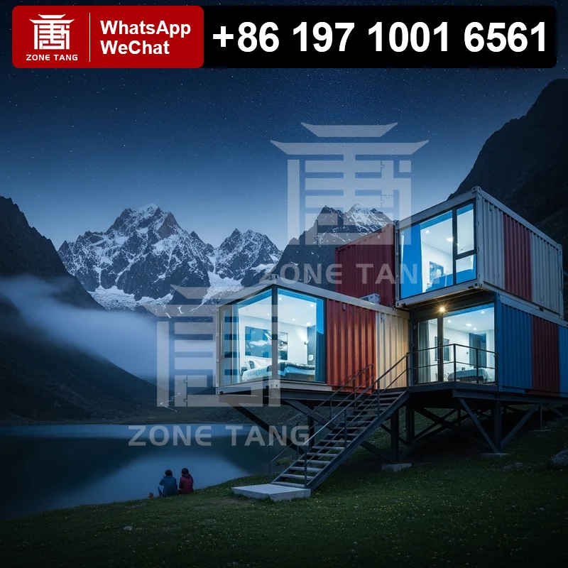 

Disaster Relief Convenient Cost Effective Prefab Cabins Eco-Friendly Prefab Home Flat Pack Home Small House Modular Expansion