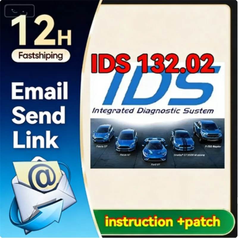 IDS-V132 Multi-Language IDS 132 For Ford VCMII OBD2 Scanner Diagnostic Tools with Autroniq A100, A200 and For Ford VCM III