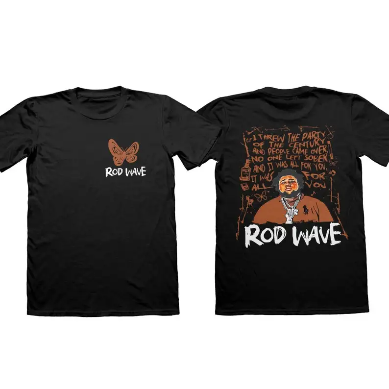 ROD WAVE NOSTALGIA Great Gatsby T-Shirt | High Quality | Vintage Hip Hop Retro Style 90s Tee