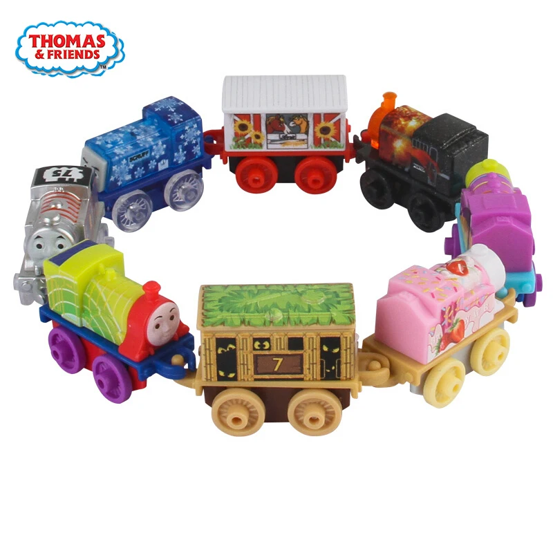 Original Thomas and Friends Toys Mini Train Diecast Engines Pocket Style Model Toys for boys Children Collection Birthday Gift