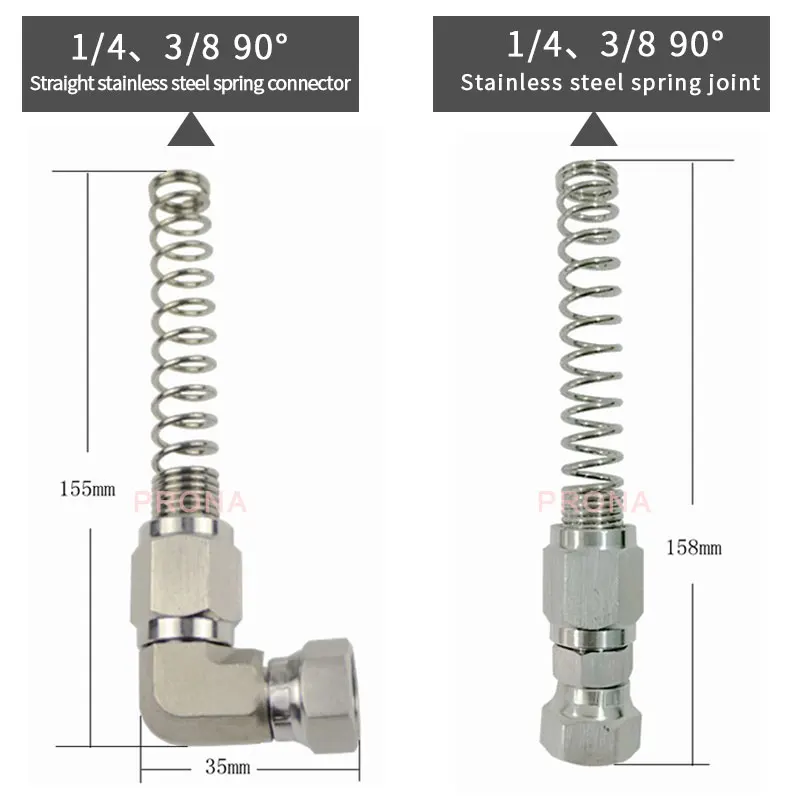 1 sztuk ze stali nierdzewnej gwintowane 1/4 3/8 armatura pneumatyczna narzędzie malowane farbą w sprayu pistolet sprężarki armatura do węży Tee złącze sprężynowe rury