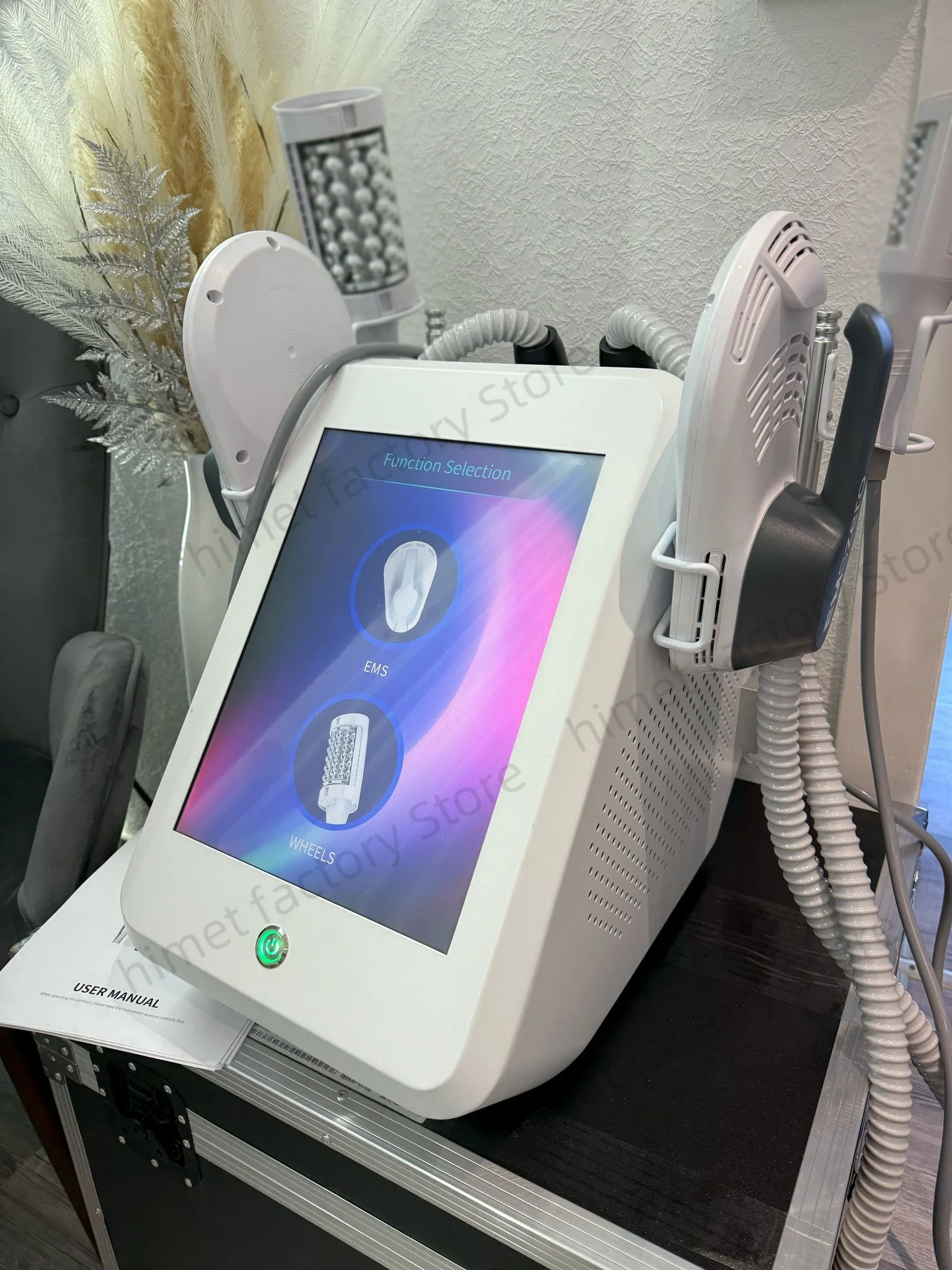 

new professional 360 degree rolling cellulite massage 9d vacuum inner ball roller massage device for lymphatic drainage