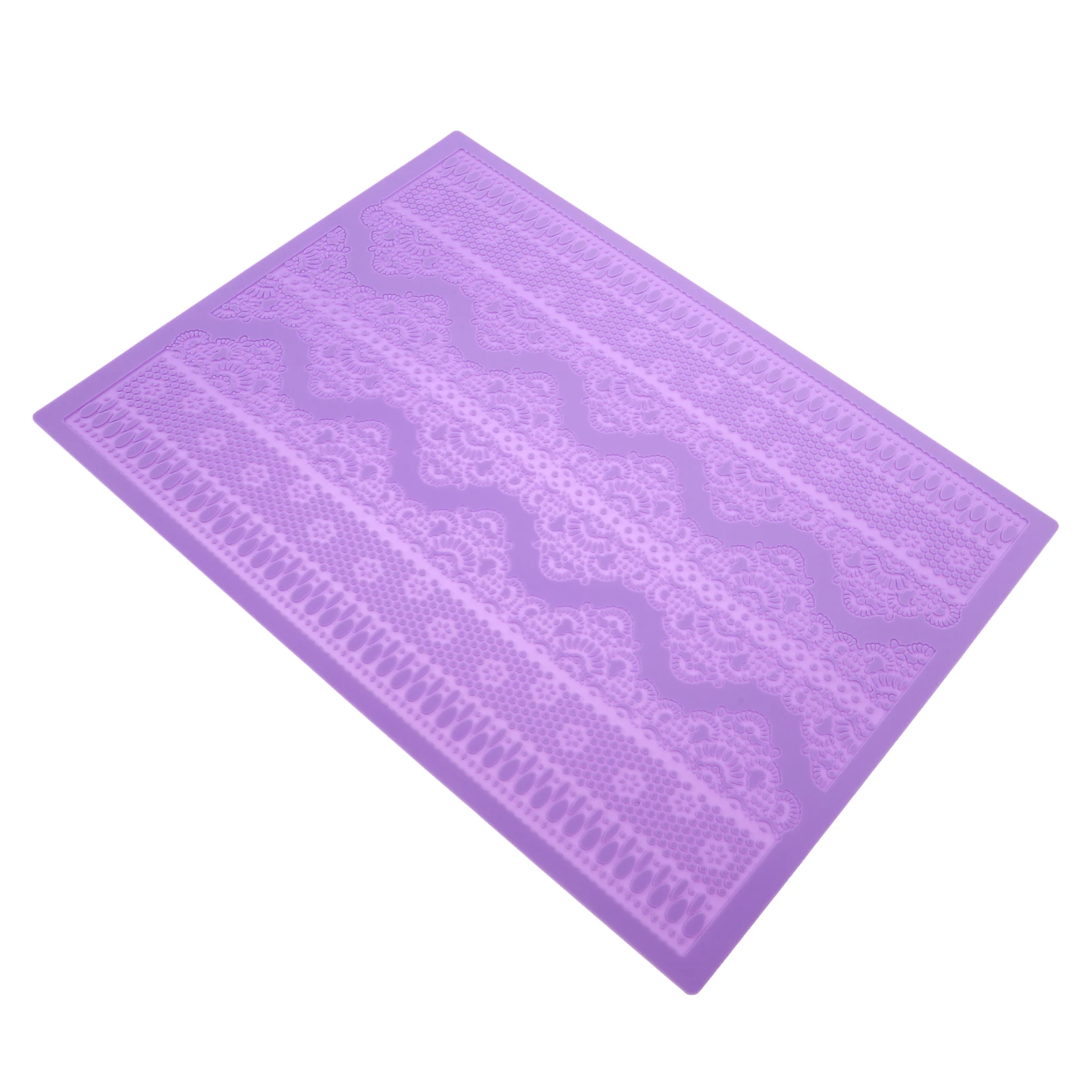

Silicone Pad Cake Lace Fondant Kitchen Mat Molds Cakes Decorate Embossed Decoration
