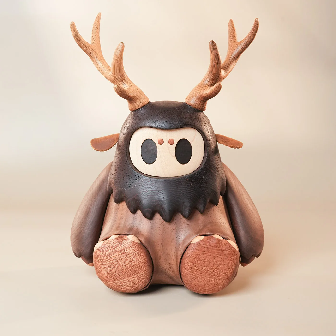 

Оригинальная деревянная миниатюрная скульптура зверя с острова Ветра в стиле «Городская деревня», глобальная лимитированная серия, 500 экземпляров, декор для дома