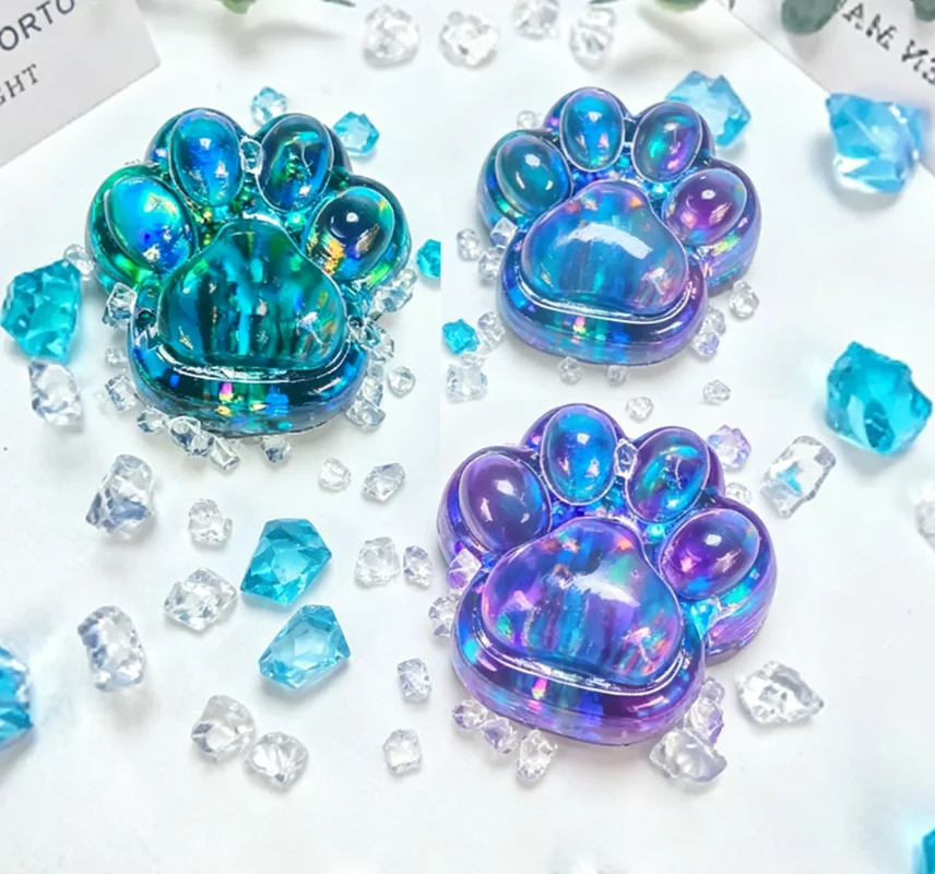 New In Stock Sparkling Cute Cat Claw Pinch Music Crystal High Beauty Stress Relief Tool Pinch Toy Surprise Daily Gifts