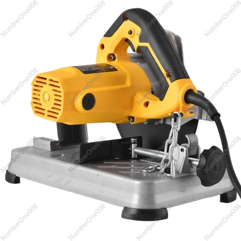 Cutting Saw 1200W 185mm 45° Metal Profile Cutting Machine 7 Inch Desktop Aluminum Material Steel Wood Power Tool Small Bench Saw