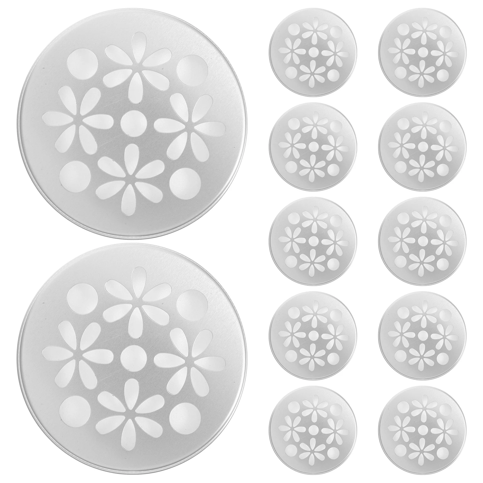 

12 Pcs Mason Jar Lids Canning Flower Arrangement Holder Grid Floral for Vase Adjustable Insert