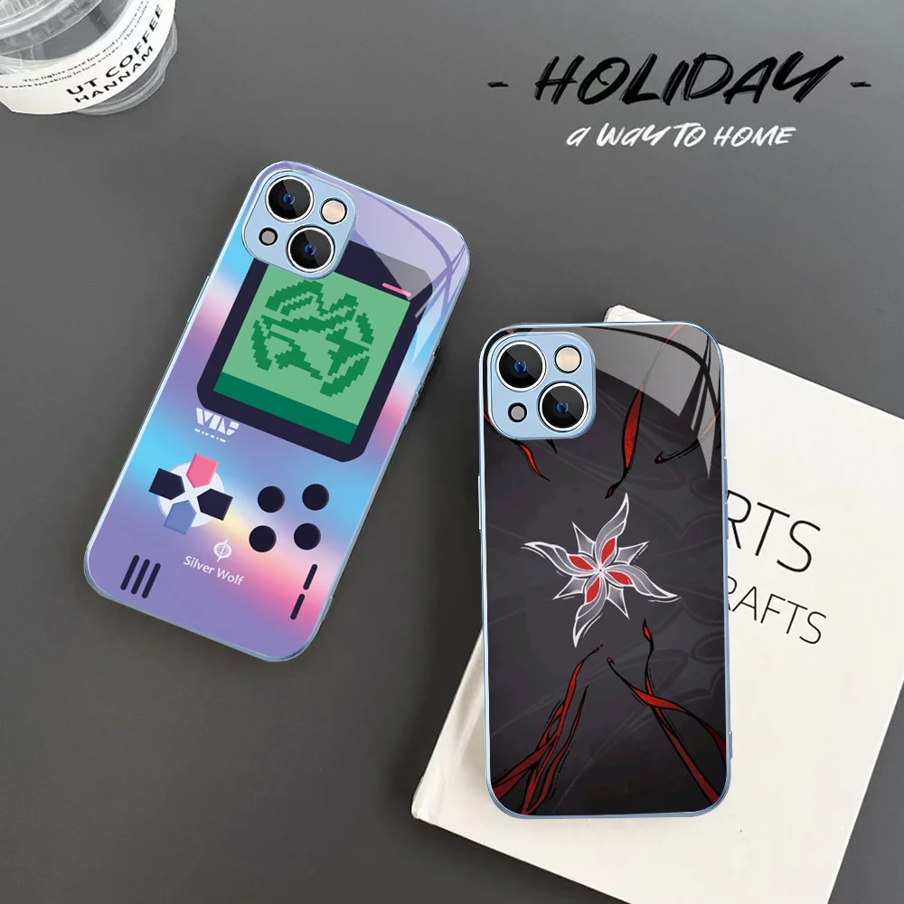 Honkai Star Rail Game Phone Case For IPhone 14 13 12 Mini 11 Pro XS Max X XR 14 Plus Tempered Glass Cover