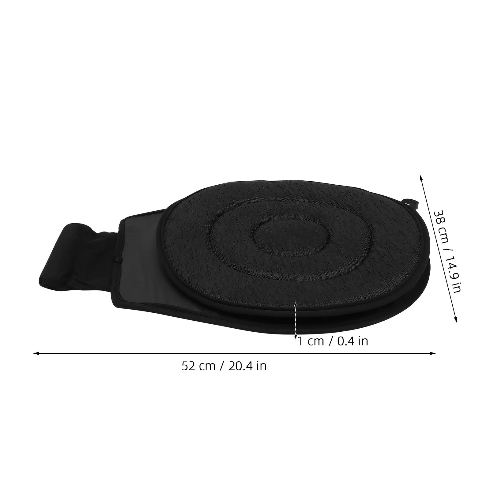 1Pcs Rotating Car Seat Cushion Soft Comfortable Swivel Pad Non Slip Seat Mat for Cars Chairs Pregnancy Elderly Mobility Aid