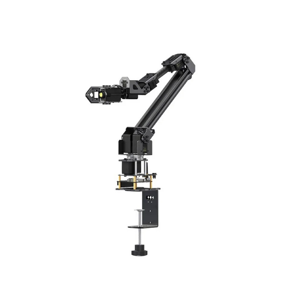

5 +1 DOF High-Torque Serial Bus Servo Robotic Arm Kit Based On ESP32 2-DOF Wrist Joint Wireless Control Compatible With LeRobot
