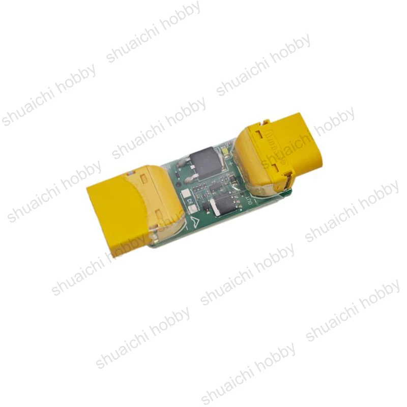 1PCS 7-32V 10A Anti-reverse Connection Module Soft-start Prevent Sparking with XT60 Male Female Connector for RC Model Aircraft