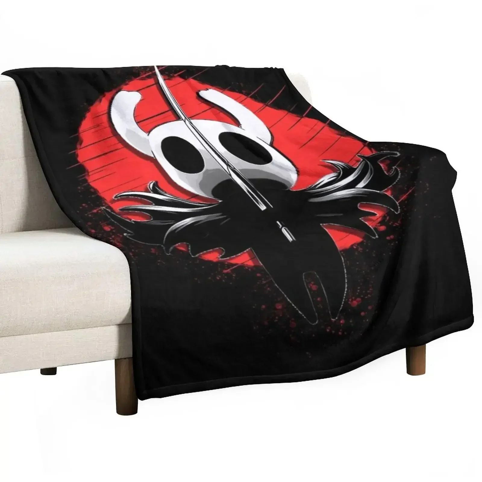 Hollow Knight - The Knight Throw Blanket Vintage funny gift Fashion Sofas Luxury Blankets