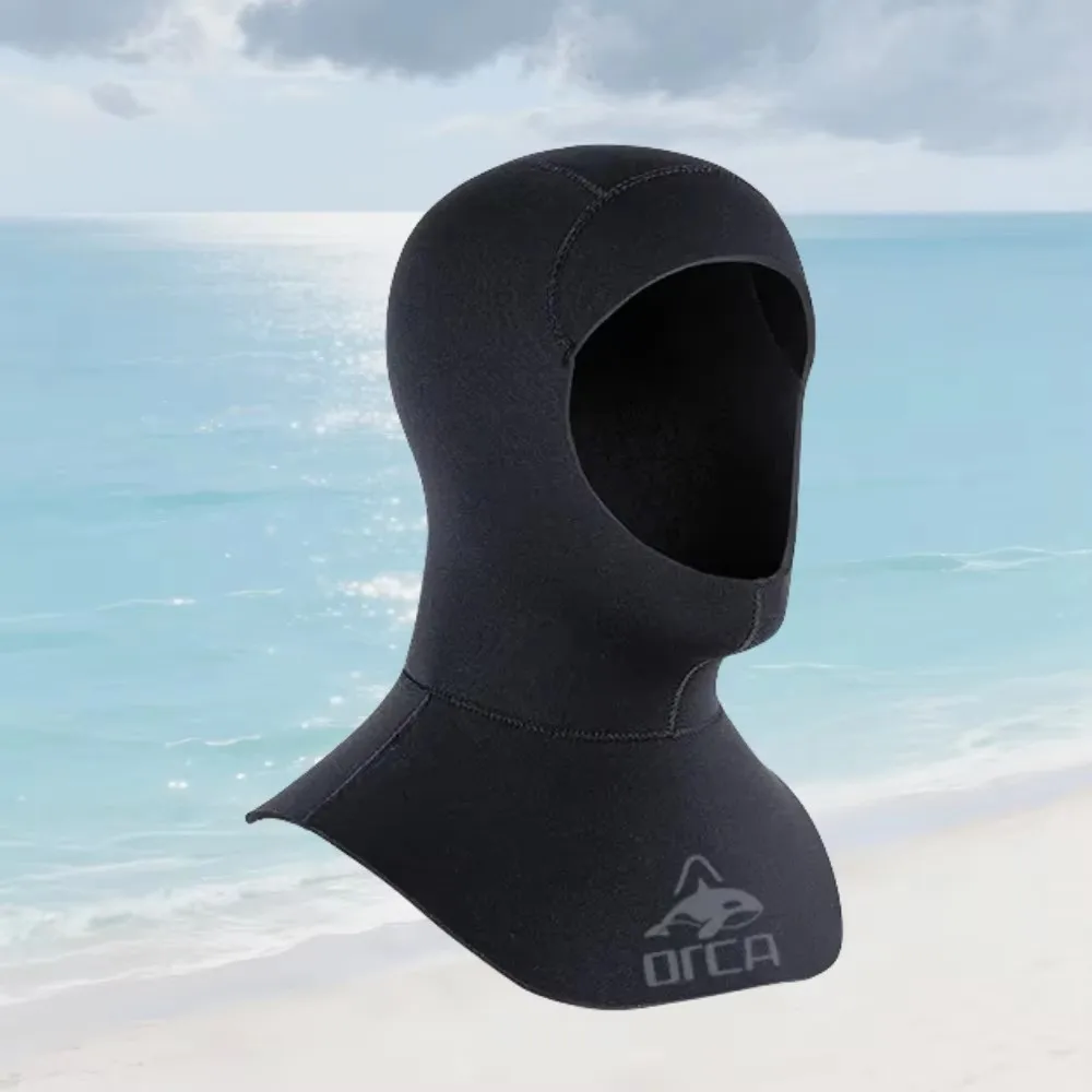 Neoprene Diving Hood Wetsuit Cap 3mm/5mm Stretchy Thermal Scuba Dive Hood for Men Women Cold Water Swimming Snorkeling Surfing