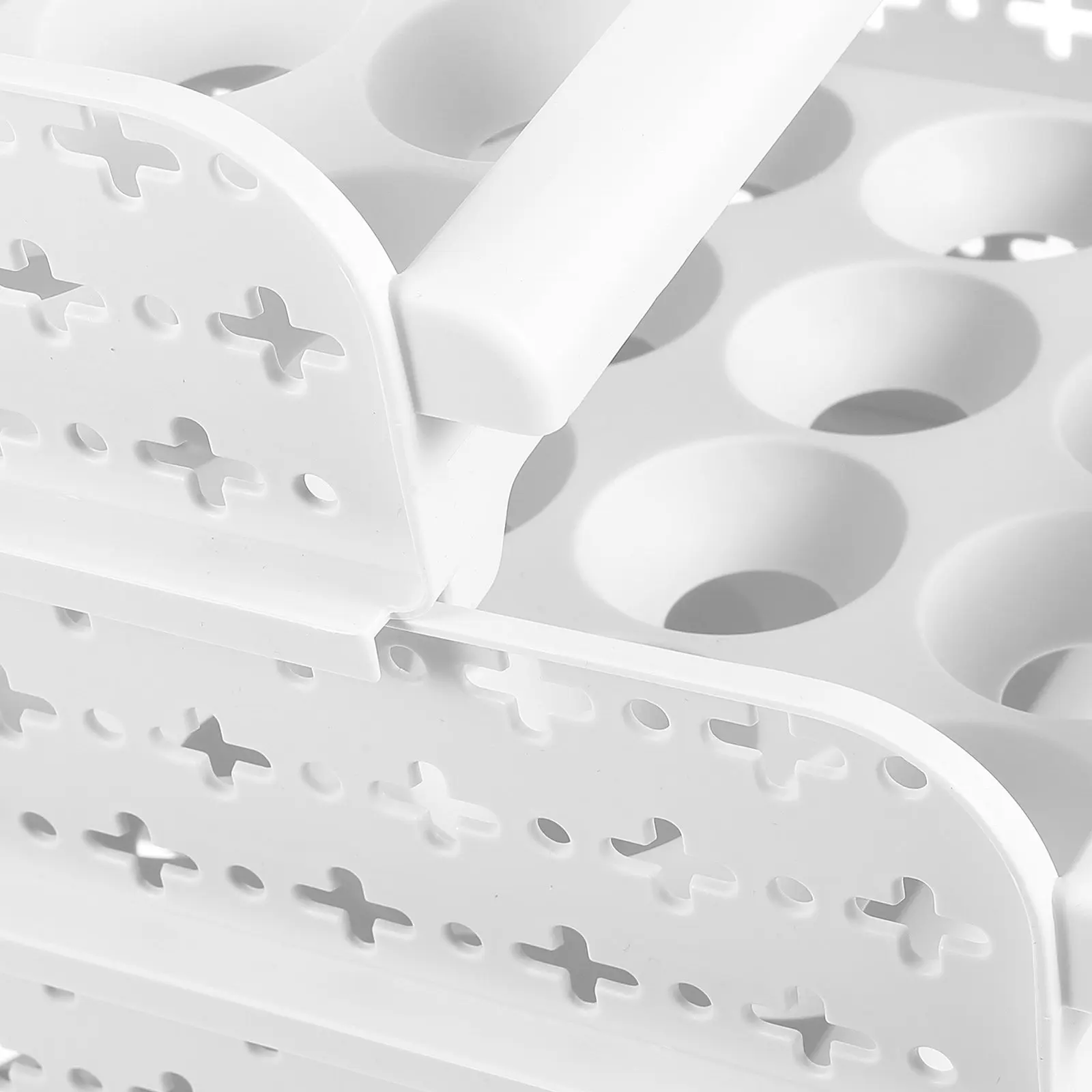 

4-Layer Stackable Egg Box 30 Eggs Per Layer Bpa Free Plastic Egg Storage Container with Groove Design for Fridge Freezer Drawer