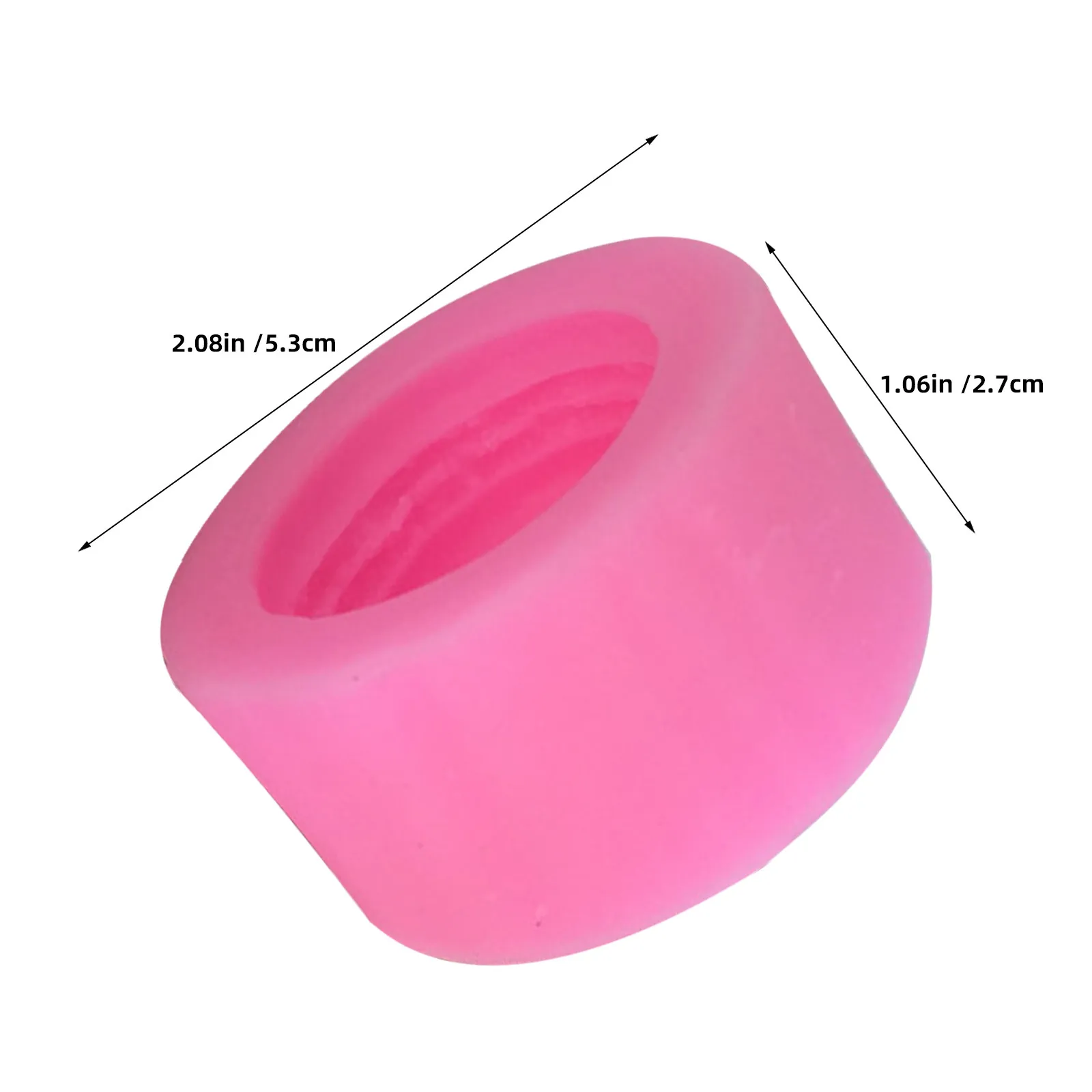 10Pcs 3D Macaron Silicone Mold Food Grade Flexible Nonstick Baking Fondant Chocolate Soap Wax Melt Crafts