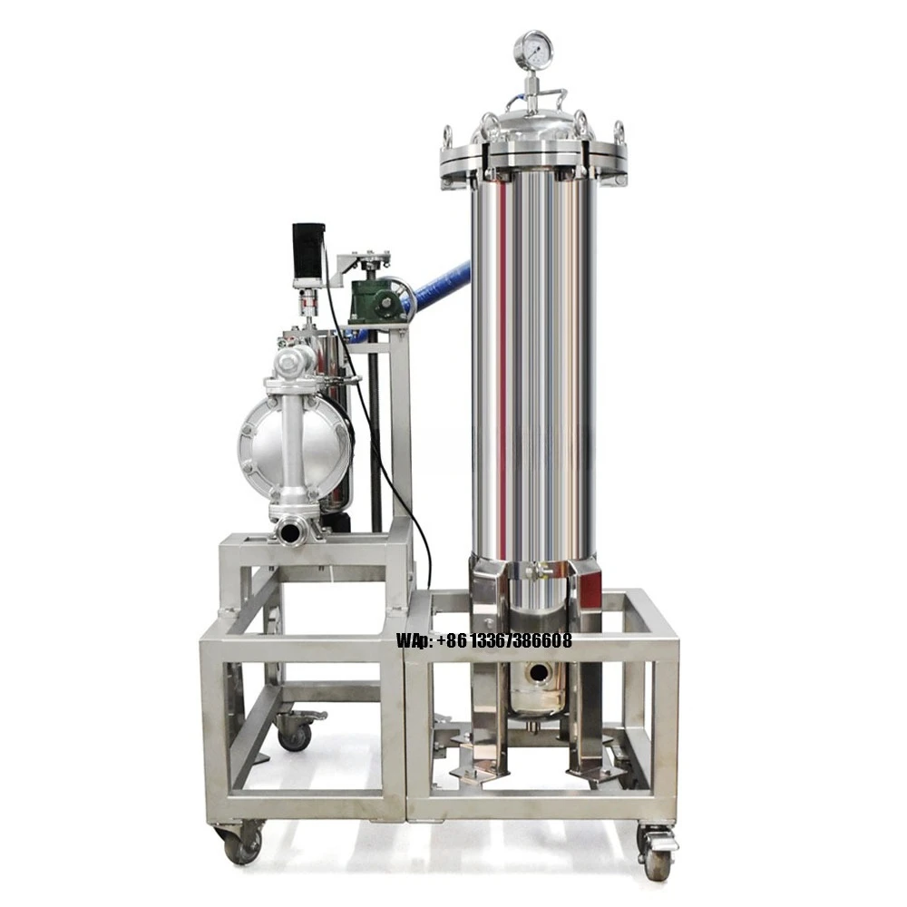 

New Stainless Steel 304/316 Filter Precision Filtration System Certified Corrosion-Resistant Microfiltration Equipment