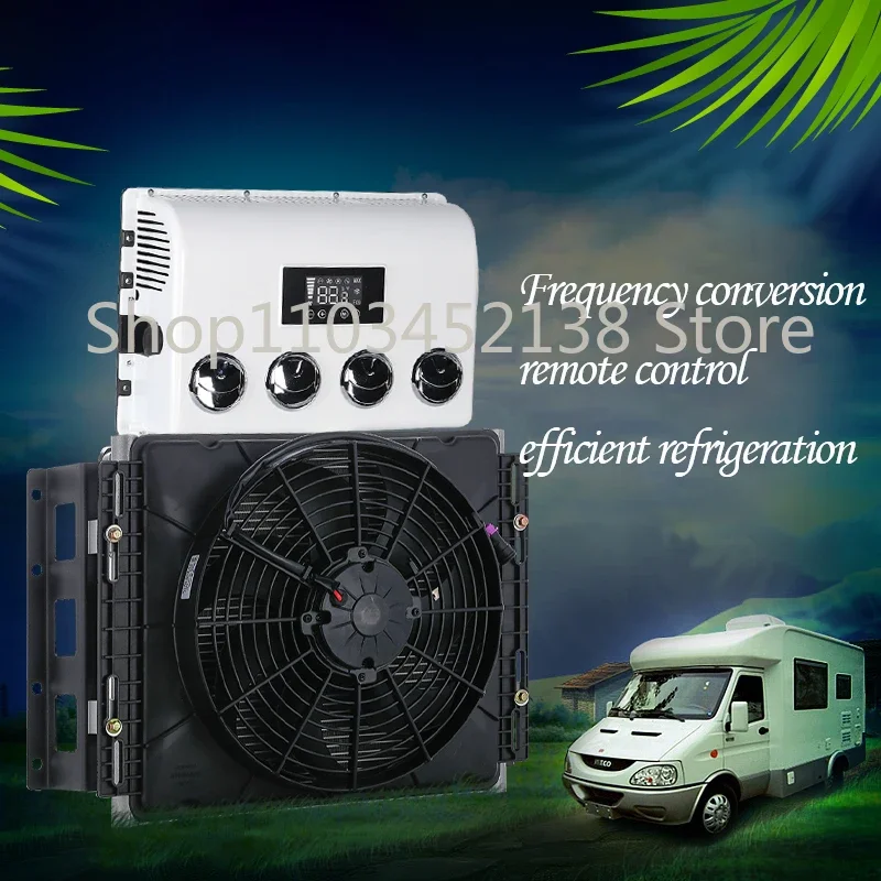 DC 12V 48V  EV A/C Electrical Car Air Conditioner System