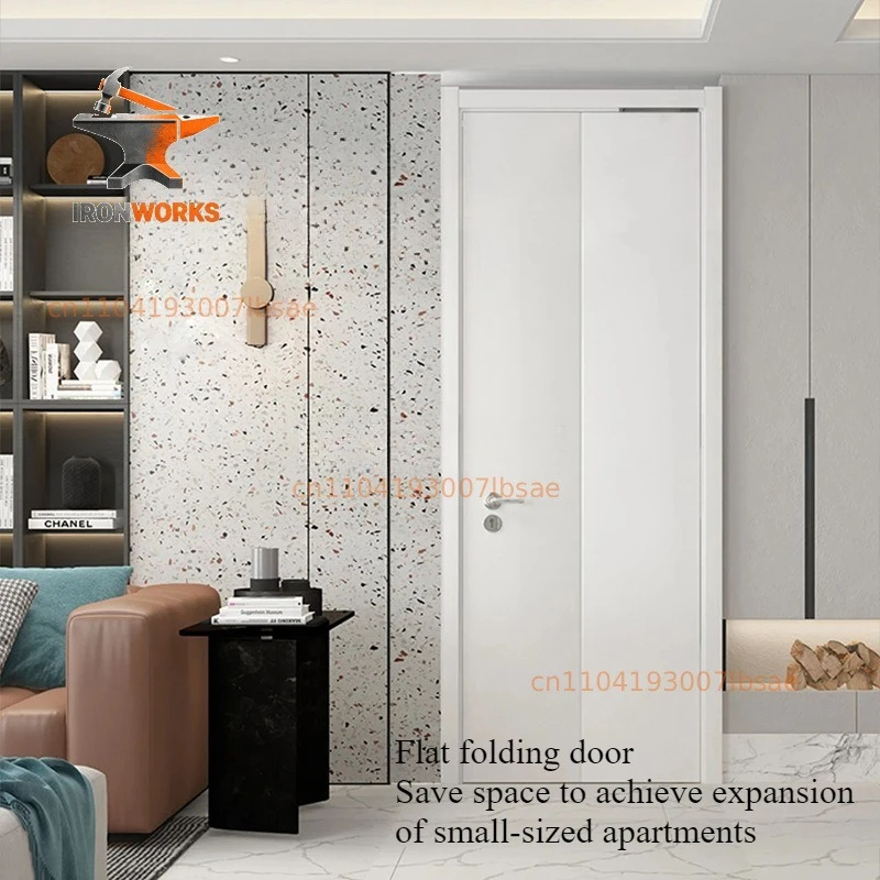 Hardware Accessories Folding Doors Invisible Doors Hinges Sliding Sky and Earth Axes Wooden Doors Flat Folding  Hinges 180°
