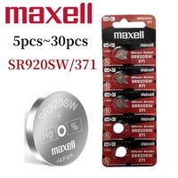 5pcs-30pcs Original 1.55V Coin Battery AG6 371 SR920SW LR920 SR927 171 370 L921 LR69 SR920 Button Batteries for Watch Toy