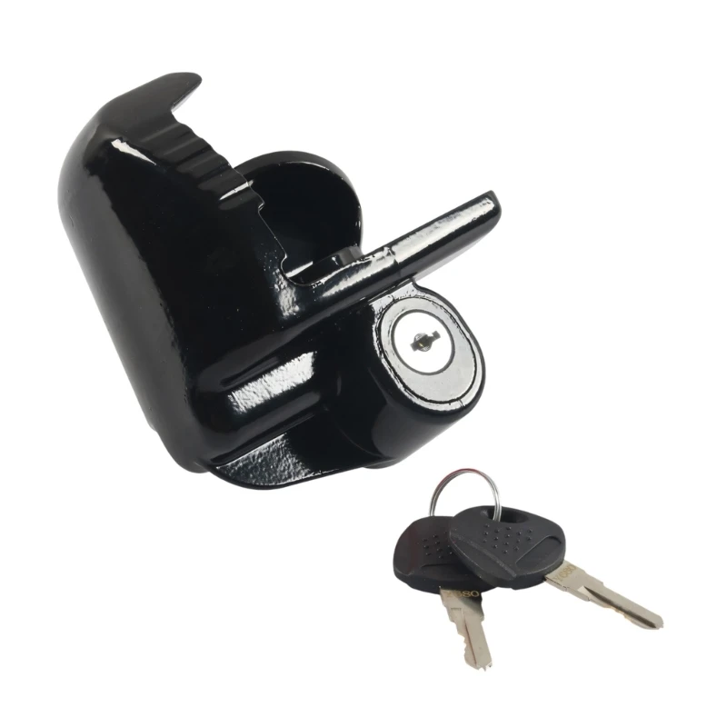 Stiff Aluminum Trailer Lock For 1 7/8 To 2 5/16 Inch Couplers Delivers Against Unauthorized Access